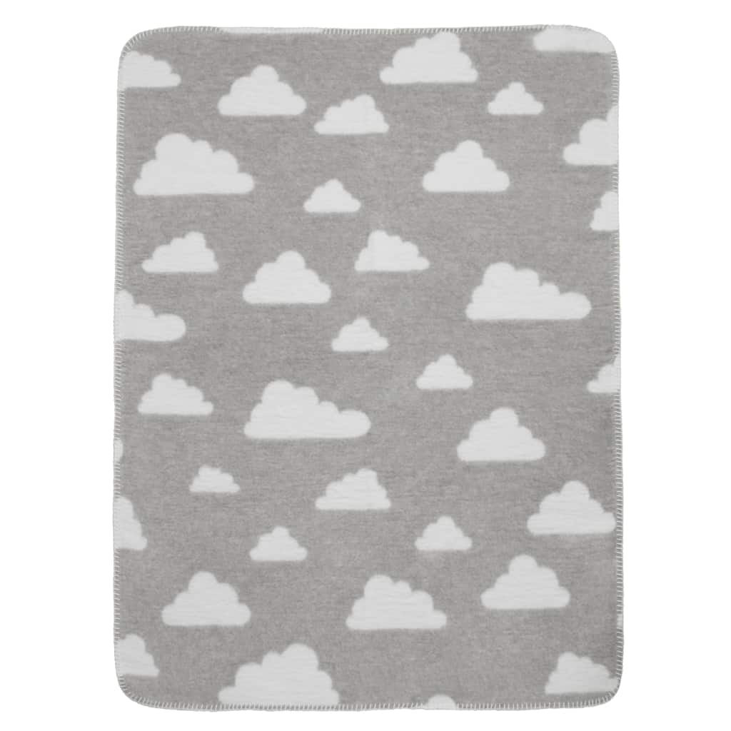 Onbekend Meyco Modern Little Clouds Ledikantdeken 120 X 150 Cm Grijs huismerk kopen in de aanbieding