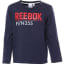 Reebok Longsleeve Jongens Donkerblauw Maat 104 reebok kopen in de aanbieding