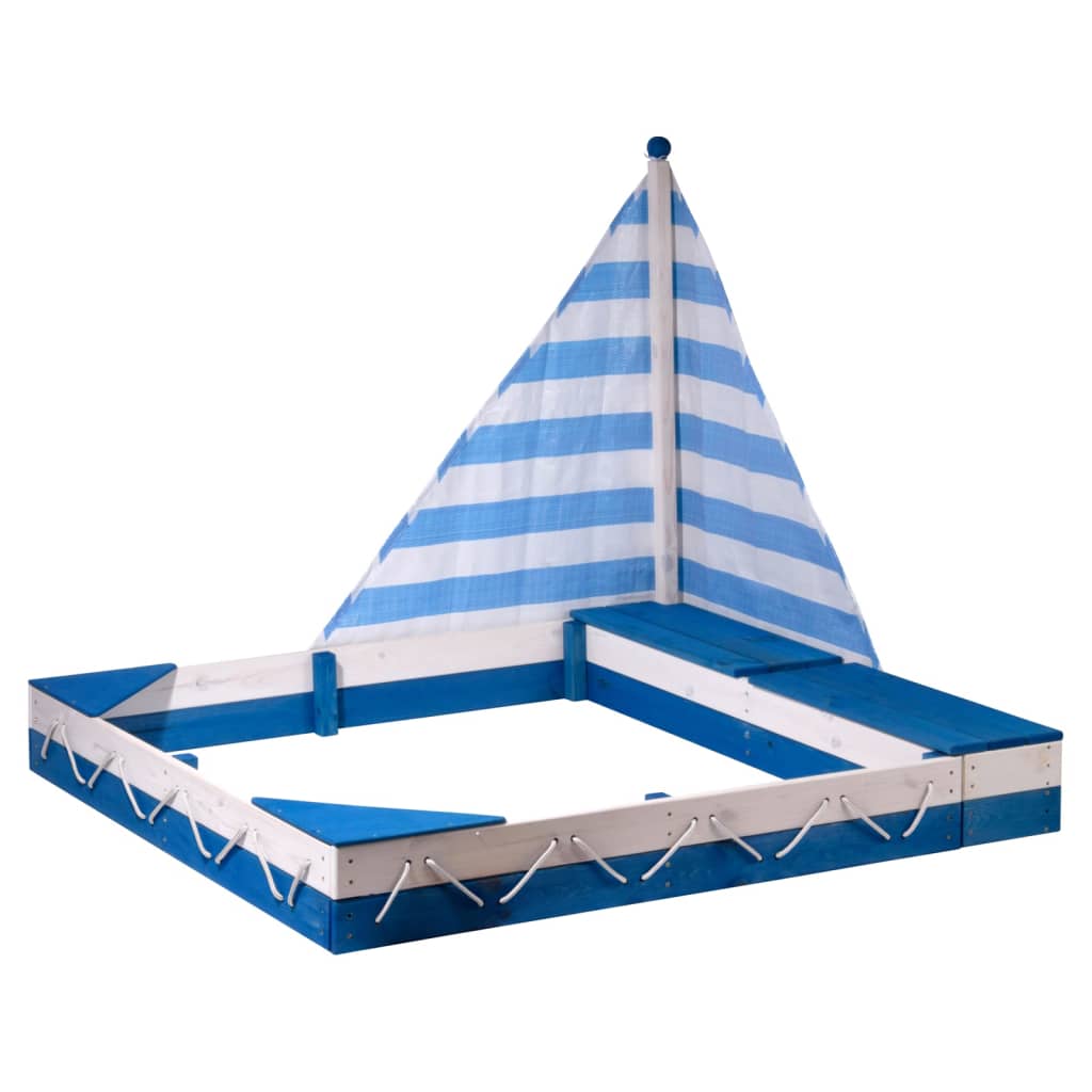 Thumbnail - dobar Sandkastenschiff Maritime Blau und Weiß