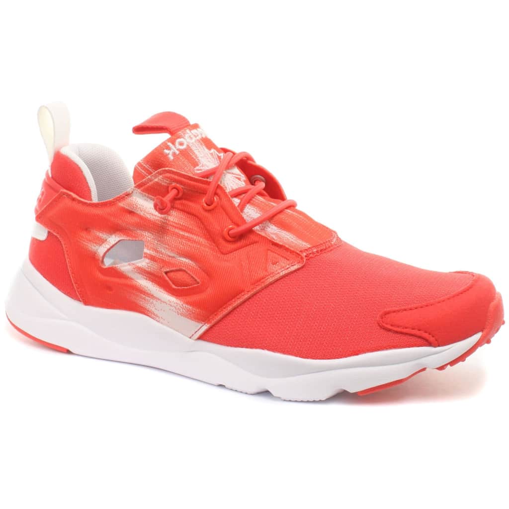 Reebok Furylite Contemporary sneakers dames rood/wit mt 38,5