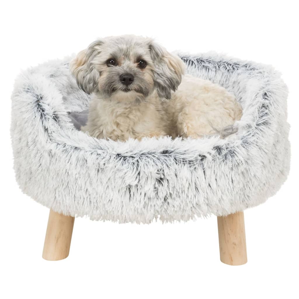 

TRIXIE Kattenbed Harvey 46x28 cm rond wit-zwart