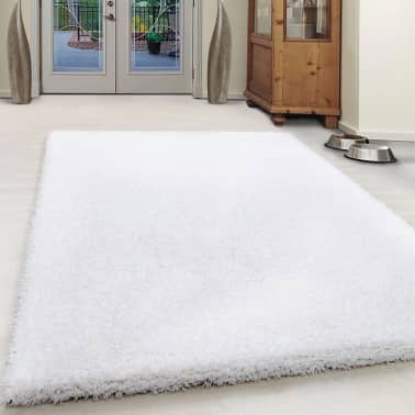 Teppich Hochflor Shaggy Flauschiger Schafell Optik Wohnzimmer