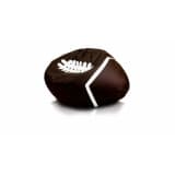 JUSTyou Rugbyball Bean Bag Chair Brown I
