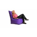 JUSTyou Elegant Bean Bag Chair Violet