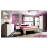 JUSTyou VICKA II 180 Camera da letto Sonoma Bianco