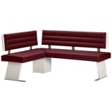JUSTyou Dawn II Banc salle à manger 140x180 cm Rouge