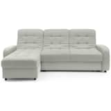 JUSTyou Adrien Corner sofa with Grey