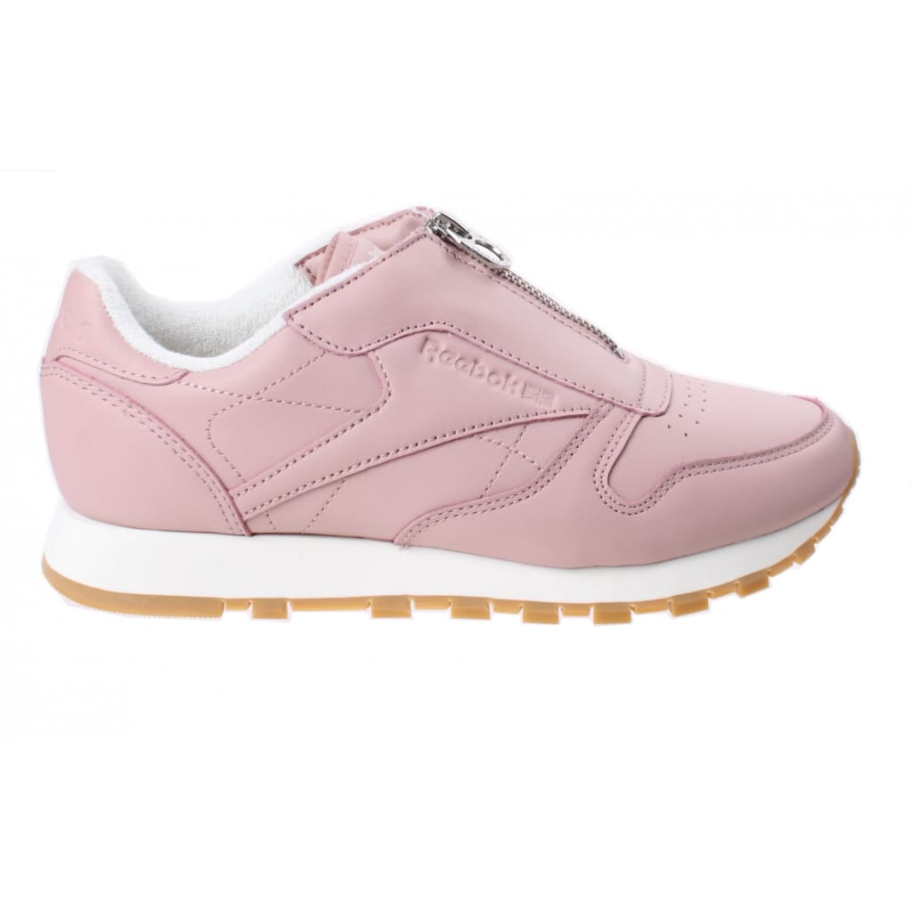Reebok sneakers Classic Leather Zip Chalk dames roze maat 36
