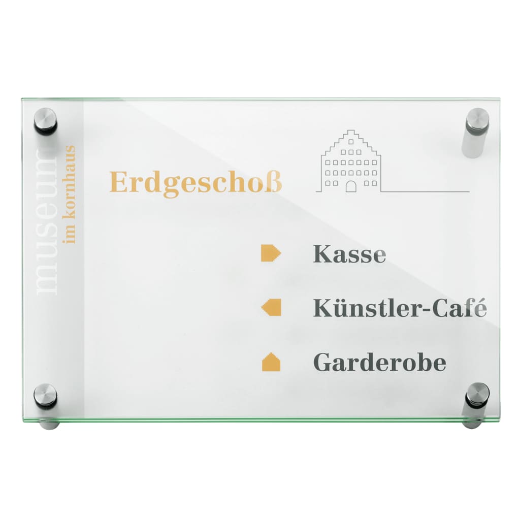 MOEDEL Panneau informatif Galerie A4