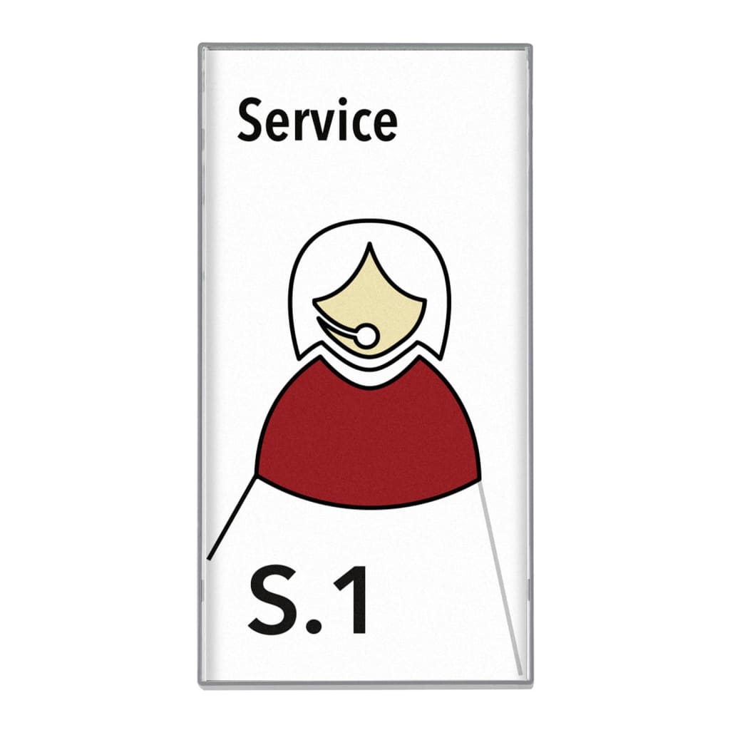 MOEDEL Plaques de porte Kairo Easy 7,5x14,9x1 cm Gris 5 pcs