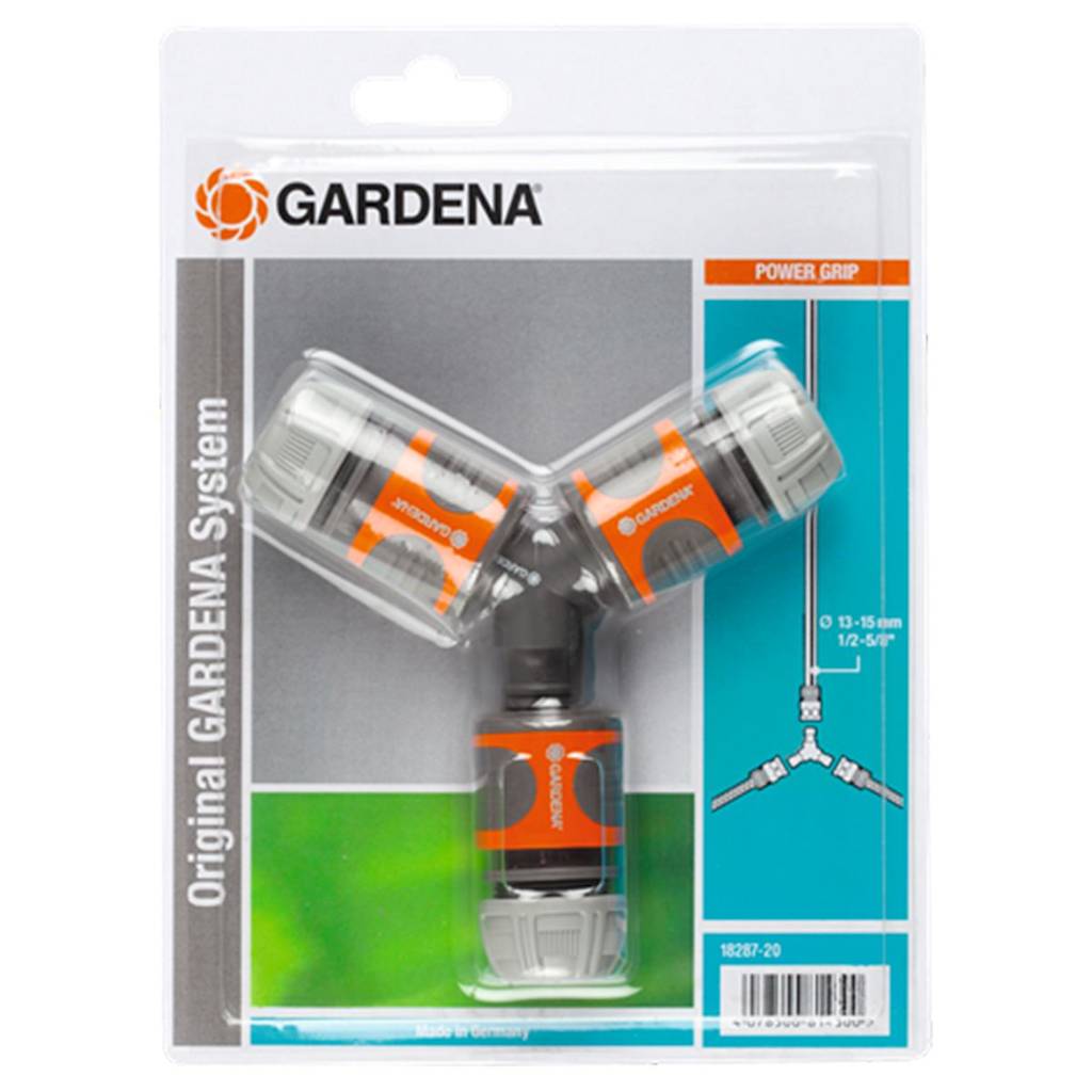 Afbeelding Gardena 3-Wegset 13 & 15 mm door Vidaxl.nl