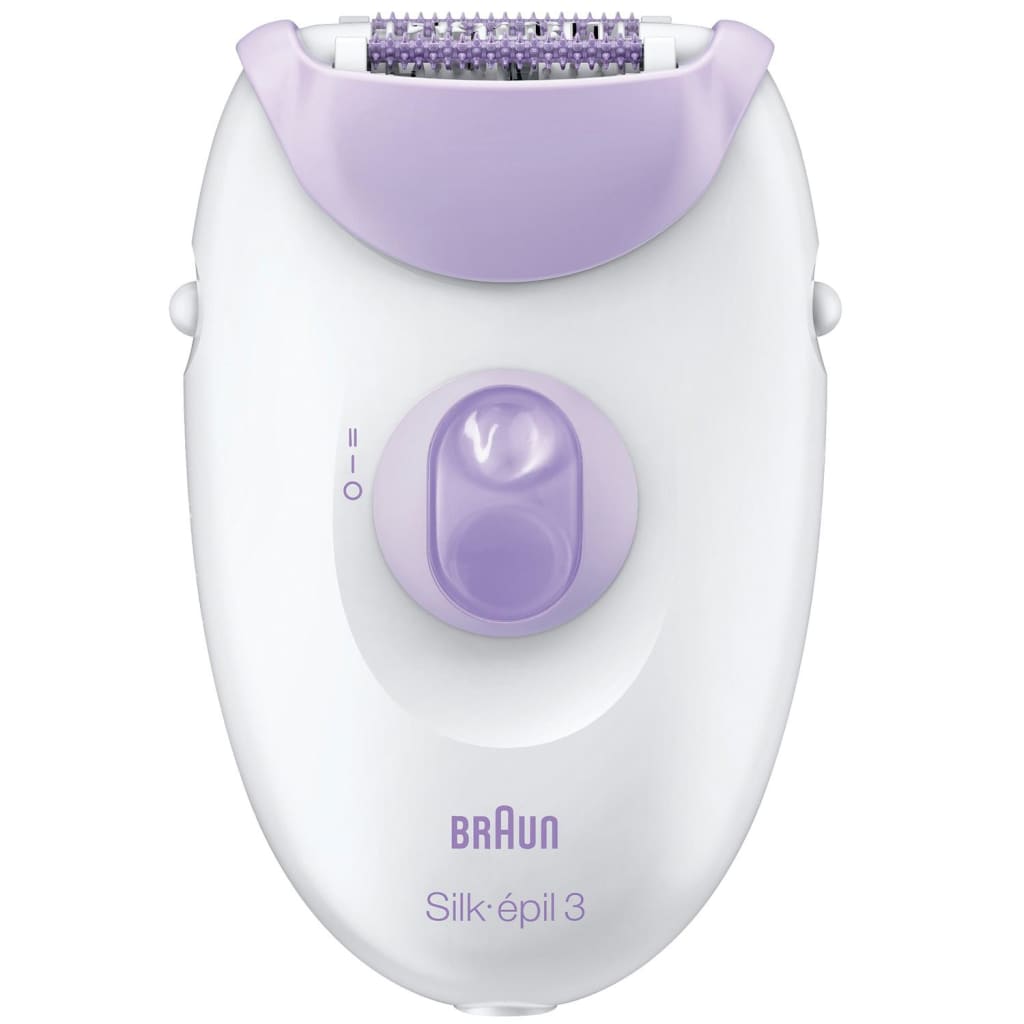 Braun Silk-épil 3 - 3170 epilator met 1 opzetstuk Violet