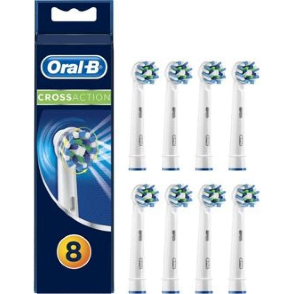 Oral B Oral-B Opzetborstels - Cross Action 8 stuks