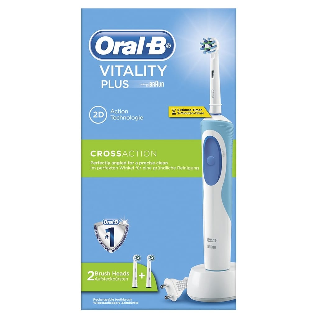 Afbeelding Oral B Oral-B Elektrische Tandenborstel - Vitality Plus Cross Action HB door Vidaxl.nl