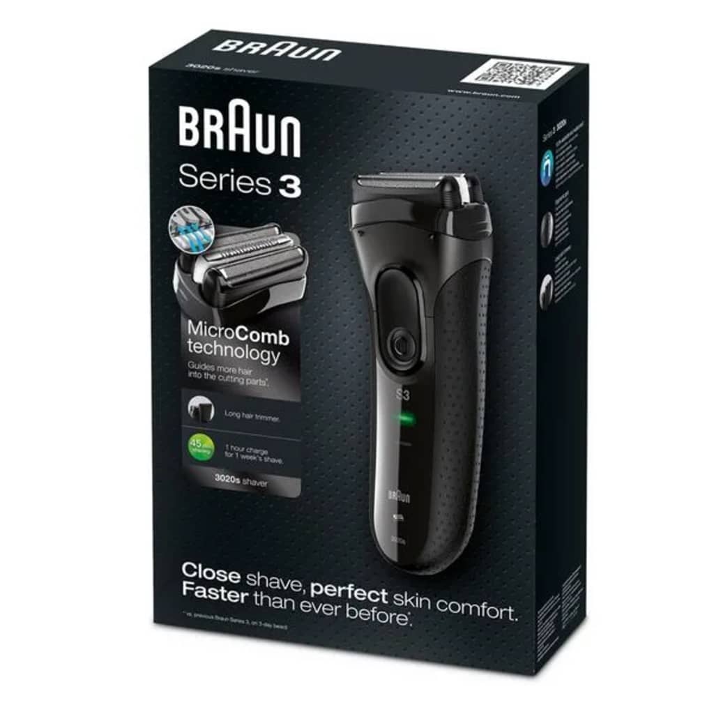 Onbekend Scheerapparaat Braun 3020S Zwart huismerk kopen in de aanbieding