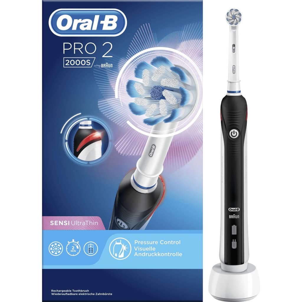 Oral B Oral-B Elektrische Tandenborstel - Pro 2 2000S Zwart