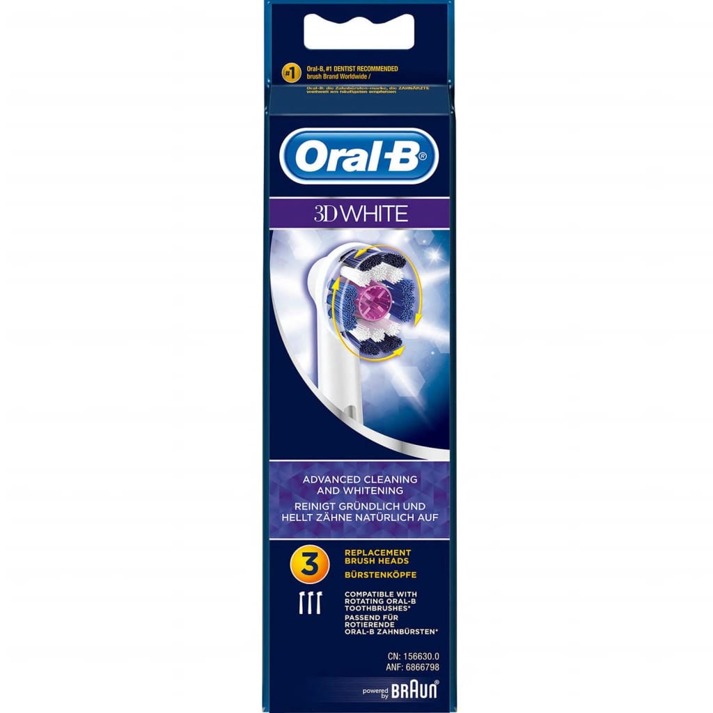 Afbeelding Oral-B Reserve onderdeel voor elektrische tandenborstel 3D White door Vidaxl.nl
