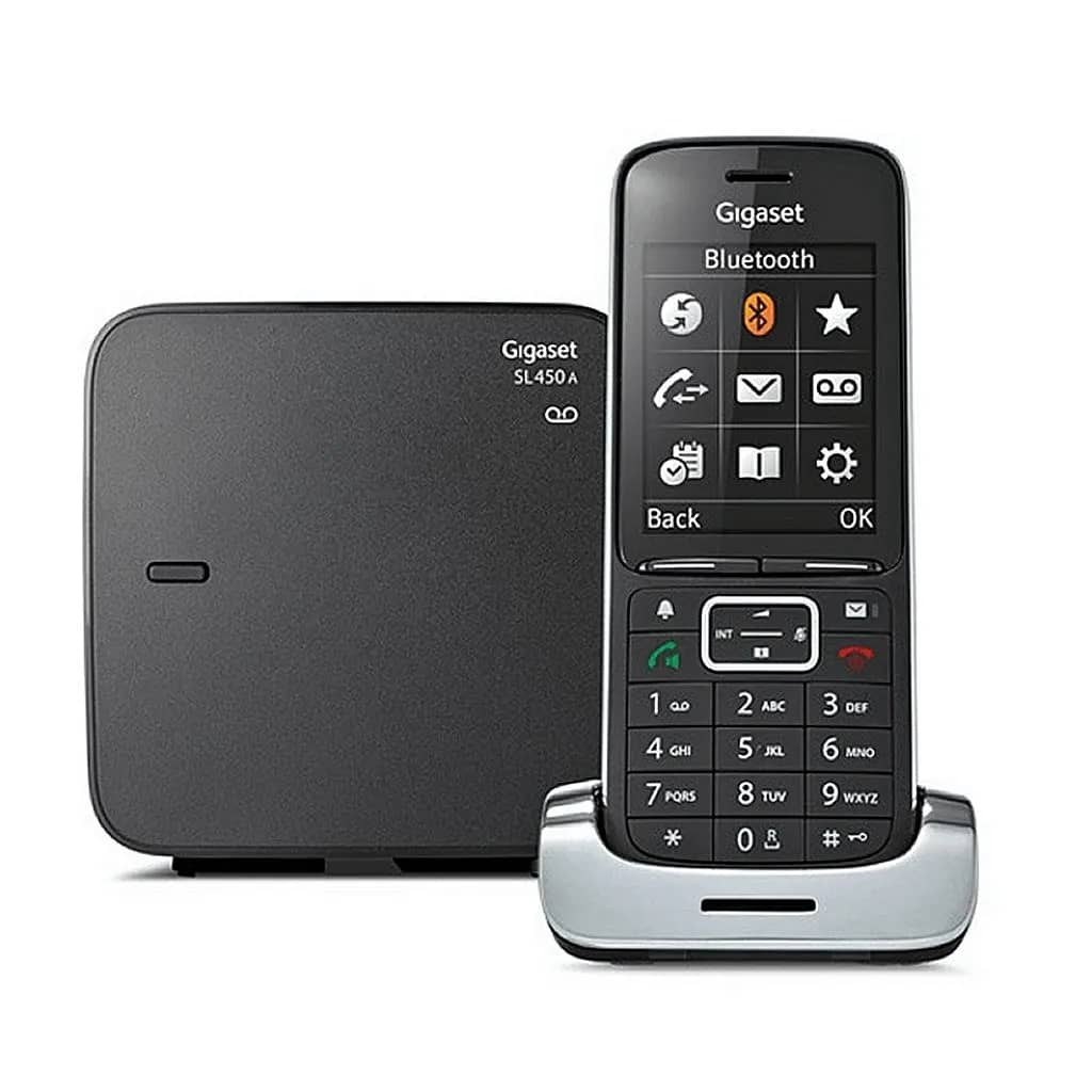 Gigaset SL450A Dect Telefoon met Antwoordapparaat Zwart
