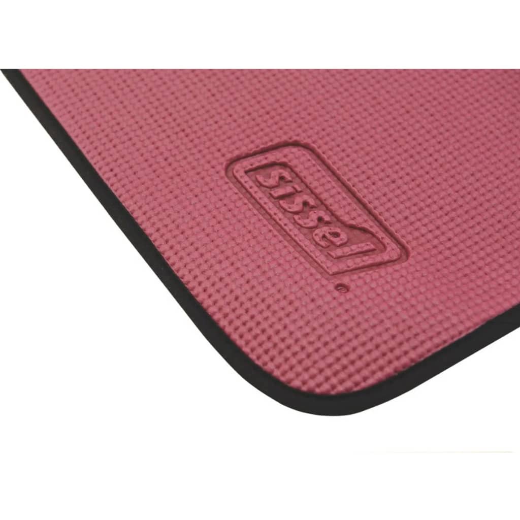 Sissel Pilates en yoga mat 180x60x0,6 cm bordeauxrood SIS-310.040