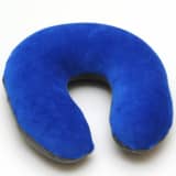 Sissel Poduszka pod kark Buchi Soft, niebiesko-szara, SIS-116.010