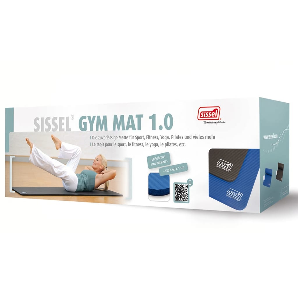 

Sissel Sportmat 180x60 cm grijs SIS-200.005.5
