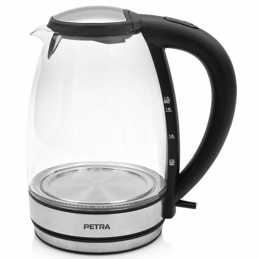 Petra Elektrische waterkoker WK 61.07 glas 1, 7 L 2200 W 236015 online kopen