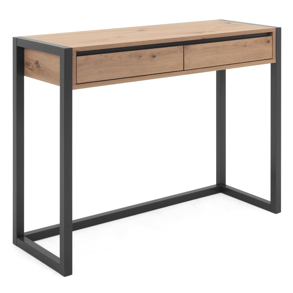 Finori Wandtafel Denver 44 artisan eikenkleurig en antracietgrijs afbeelding