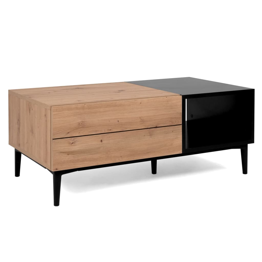 

Finori Salontafel Nola 55A artisan eikenkleurig en zwart