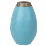 Vaso decorativo azul CORIA