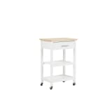 Kitchen Trolley White HIUMA
