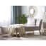 Beliani Sevis Chaise Longue Beige Stof beliani kopen in de aanbieding