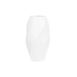 Jarrón decorativo blanco LENTIA
