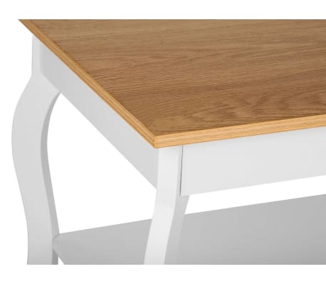 Tavolino da caffè bianco e legno marrone HARTFORD | vidaXL.it Tavolino da caffè bianco e legno marrone HARTFORD | Beliani.it
