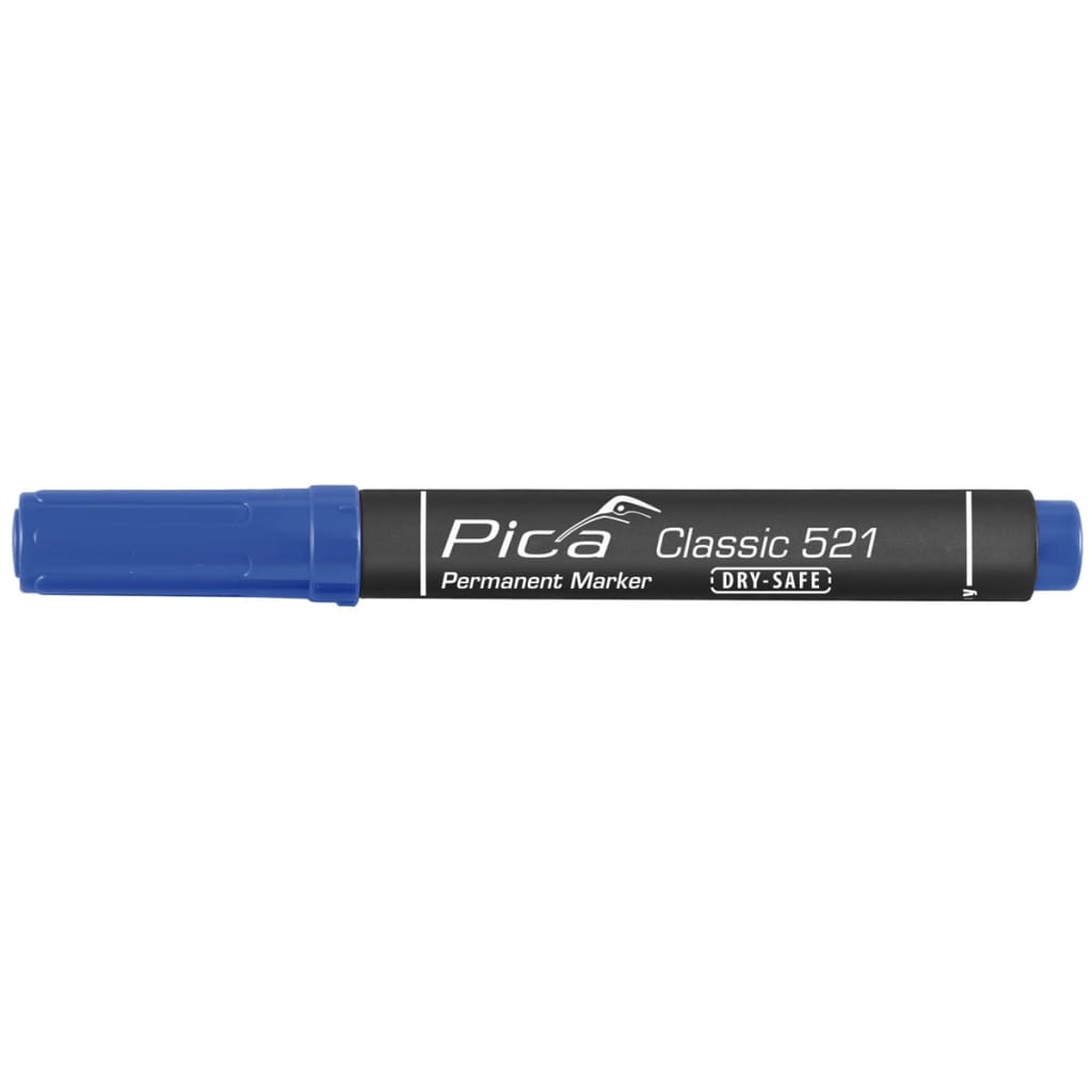 Pica Classic Dry-Safe permanent marker blauw 2-6 mm beitelvormig