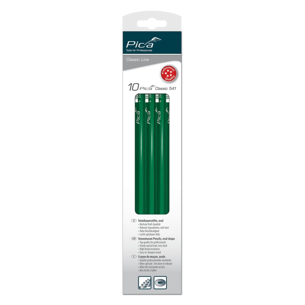 

Pica Metselaarspotlood Classic 541 30 cm 10 st