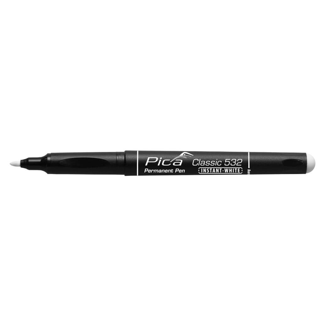 Pica Classic Instant-White Permanente pen 1-2 mm rond