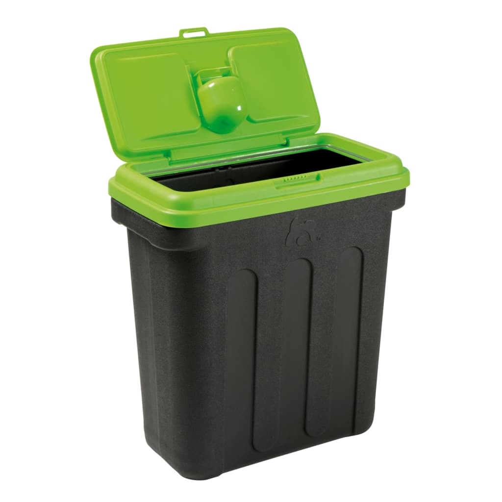 

MAELSON Huisdier voedselcontainer 20 kg zwart en groen