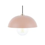 Růžová stropní lampa TORDERA