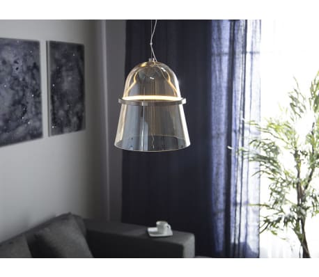 Led Ceiling Light Smoked Glass Gold Ardilla Vidaxl Co Uk Led Ceiling Light Smoked Glass Gold Ardilla 3 10
