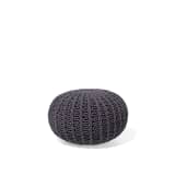 Puf gris oscuro 50x35 cm CONRAD II