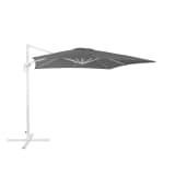 Sombrila de jardín 250x250x235 cm gris oscuro MONZA