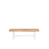 Sitzbank Holz weiss/braun SCANIA