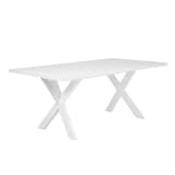 Esstisch weiss 180 x 100 cm LISALA