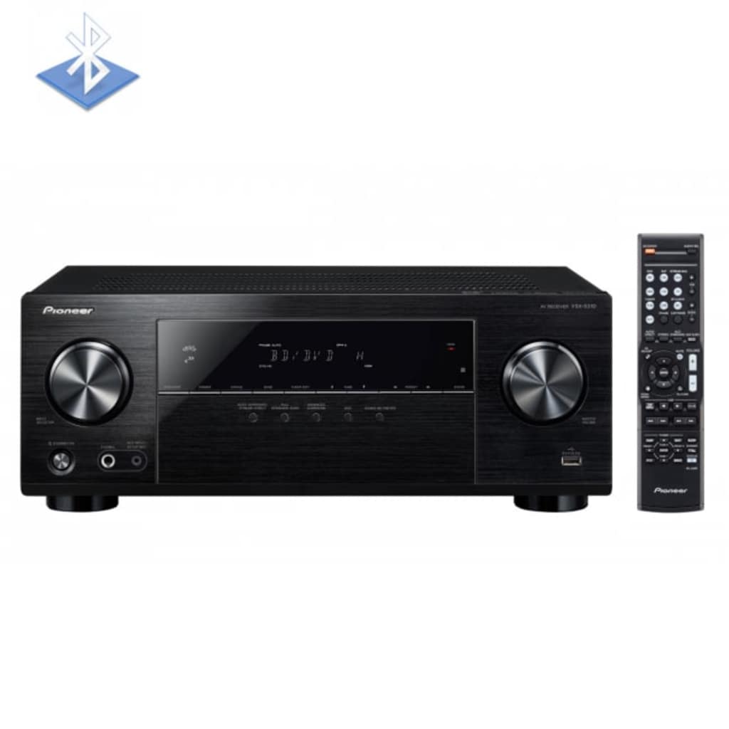 Afbeelding Pioneer VSX-531D-B 5.1kanalen Surround 3D Zwart AV receiver Zwart door Vidaxl.nl