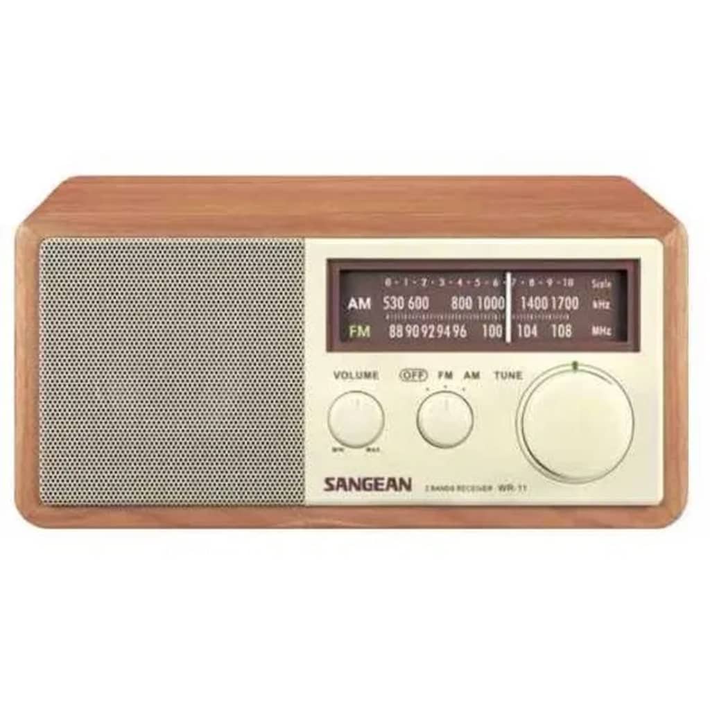Sangean WR-11 bruin radio