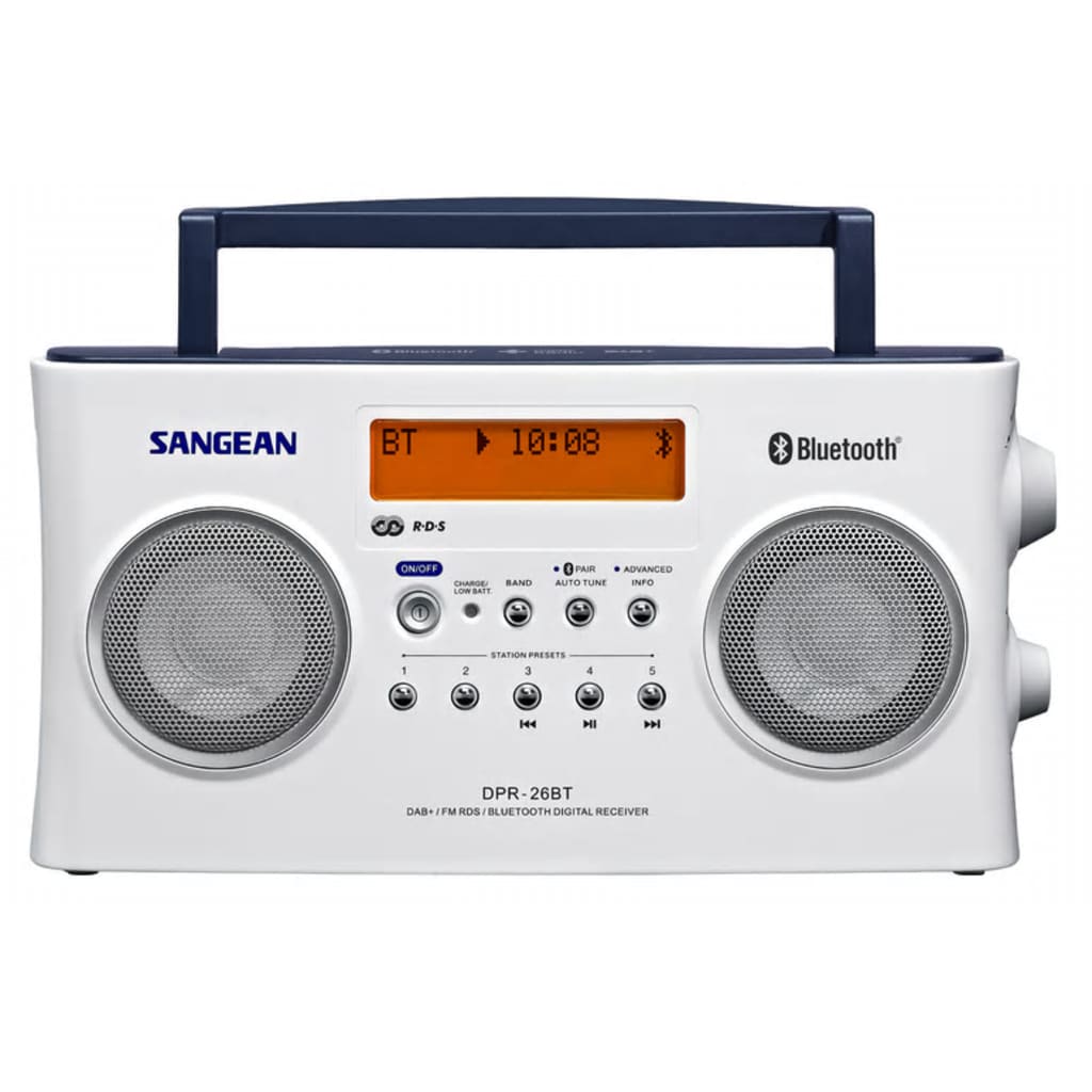 Sangean DPR-26-BT wit DAB+ radio