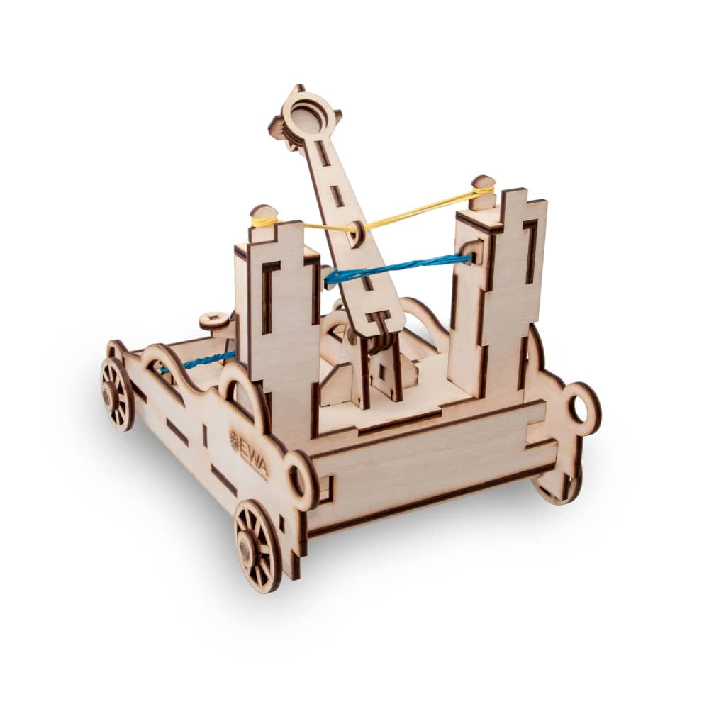 

Eco-Wood-Art 55-delige Schaalmodelset Ballista hout