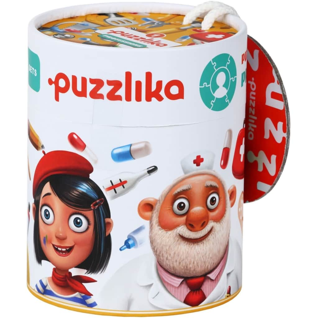 Afbeelding Puzzlika beroepen 3 in 1 legpuzzels 21 stukjes door Vidaxl.nl