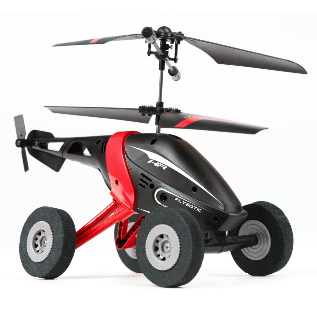 

Silverlit Helikopter radiografisch bestuurbaar Air Wheelz rood