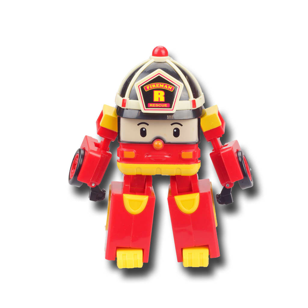Silverlit Transformerend speelgoed Robocar Poli Roy rood SL83170